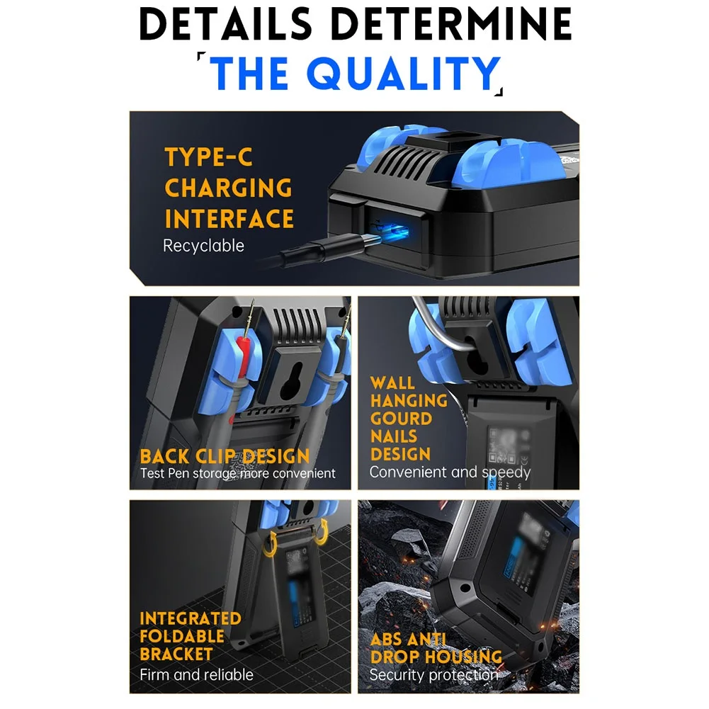 DMT99 Advanced Multifunctional Meter Light Weight Design Combined with Robust Functionalities for Professionals