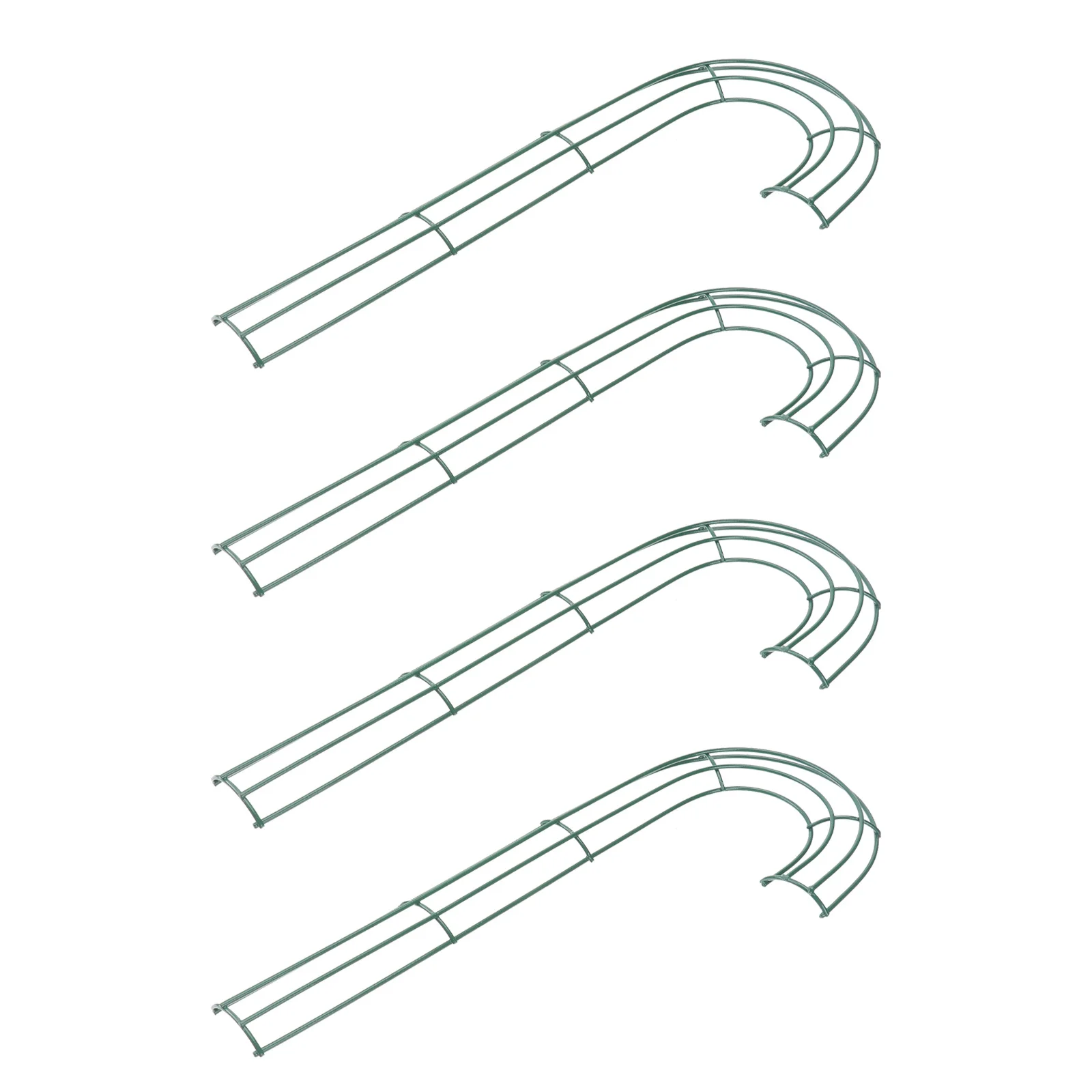 

4Pcs Garland Frame Iron Garland Frame Decor Wreath Frames for Christmas DIY Wreath Accessory Home Wall Door Decoration