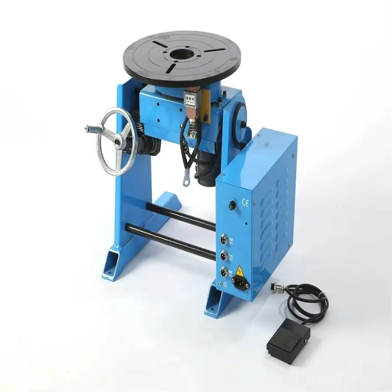 High Quality BWJ-10-30-50 Pipeline Turntable Welding Positioner With 10-50KG Load Capacity 20W/40W/120W Motor Customizable