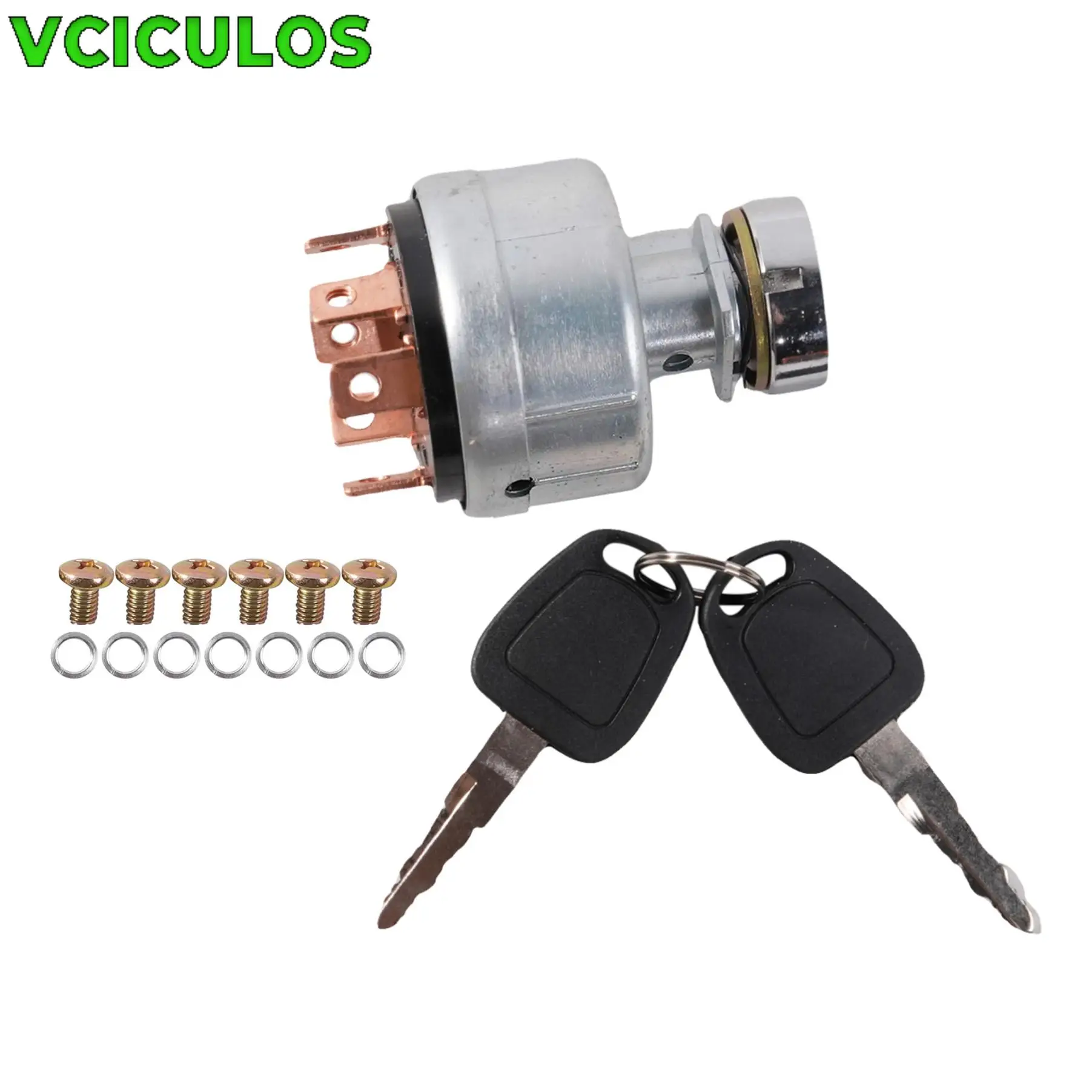 

1 комплект 549-00110A, переключатель зажигания стартера с 2 ключами для Daewoo Doosan S55 DH55-5 DH60-7 DH80-7 DH130-5 DH150-7 DH220-2 DH220-3