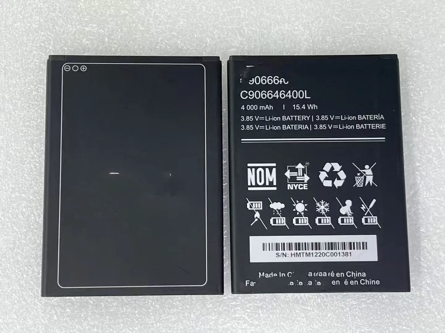

новый для аккумулятора BLU C906646400L
