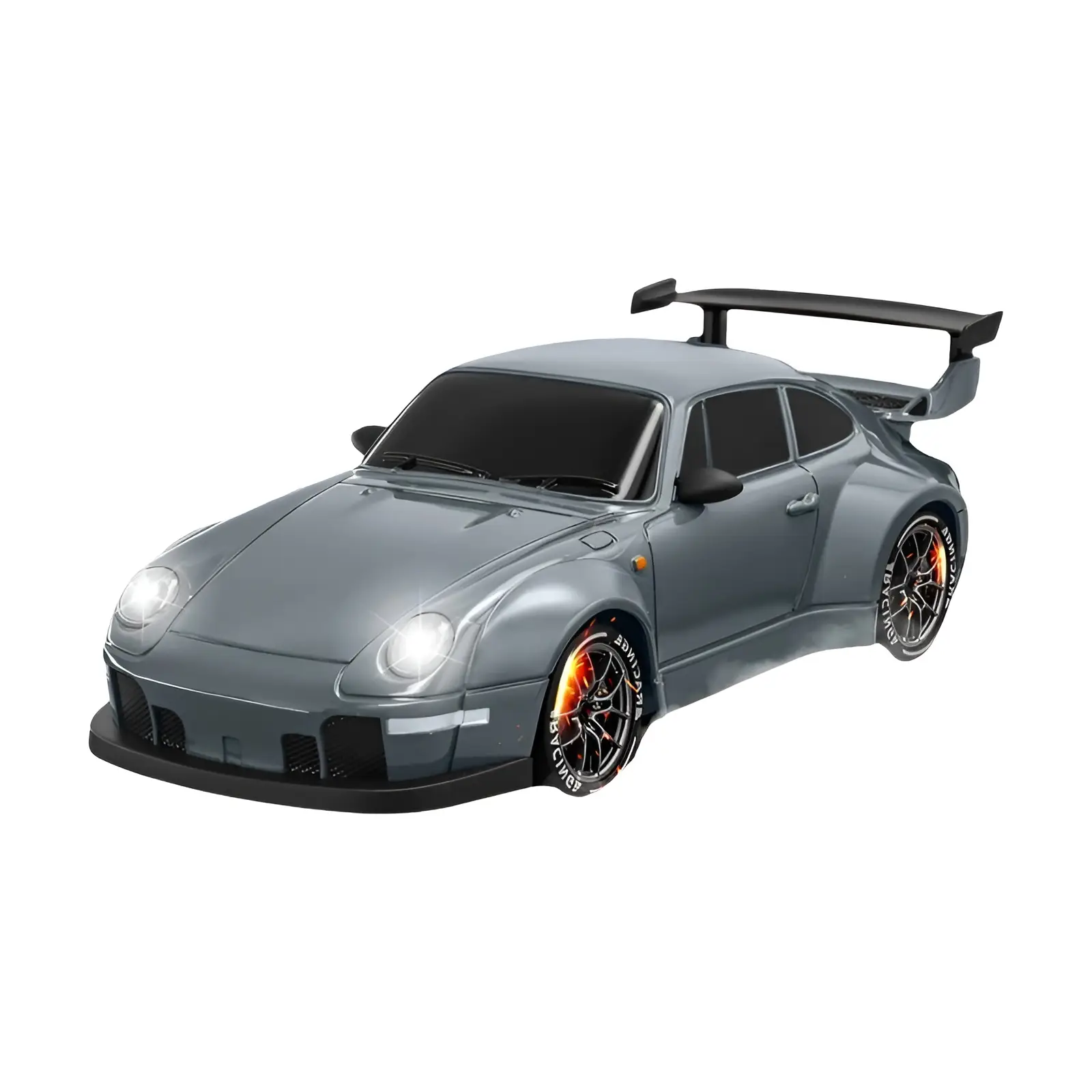 Carro de deriva 4wd rc com luz led, rádio 2.4g, 20 km/h, alta velocidade, controle remoto, carros de corrida, modelo de veículo, brinquedo, presente para menino, menina, criança