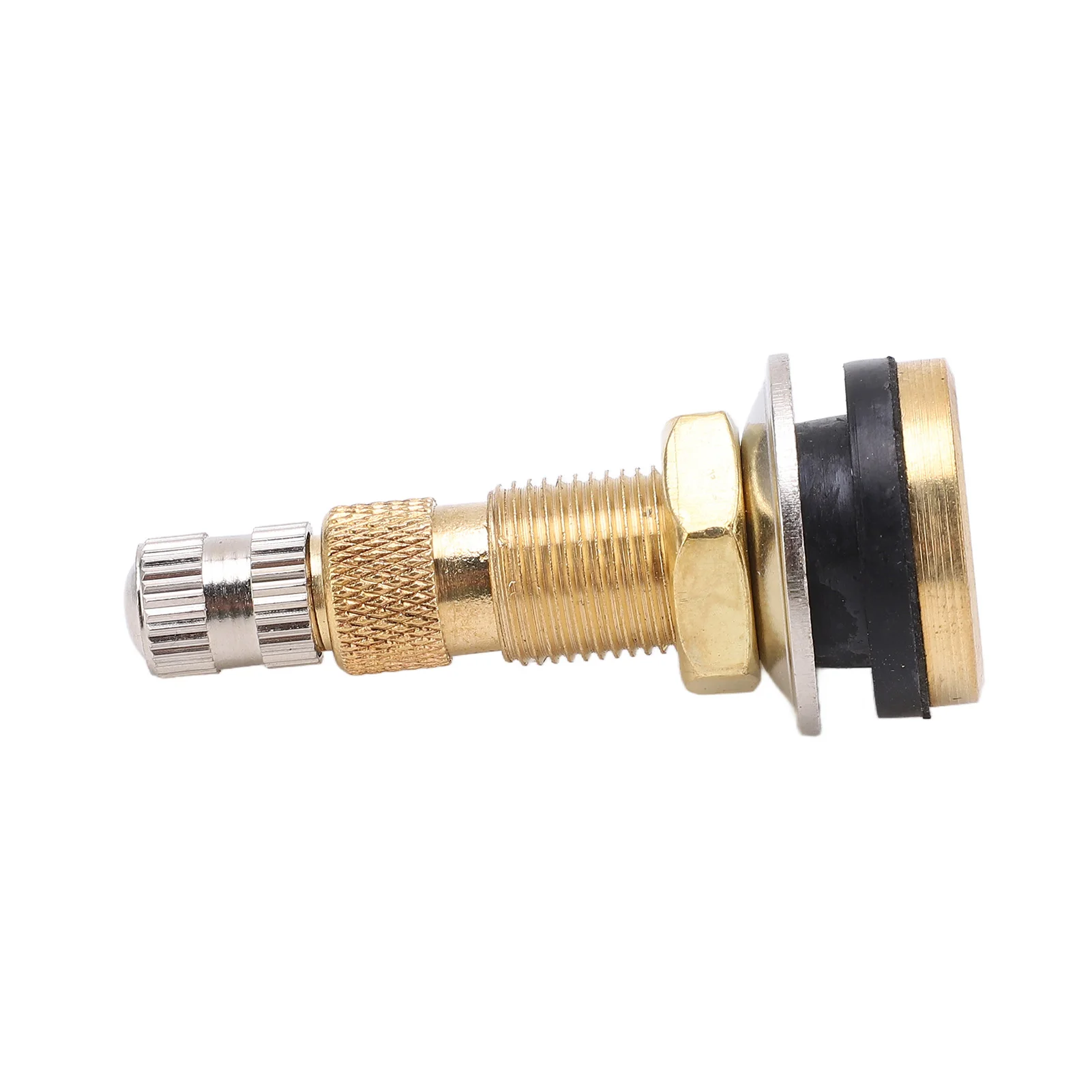 10pcs Air Liquid Tubeless Tire Valve Stem Brass 1 7/8in TR618A for Tractor 0.625in Valve Hole