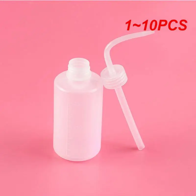 

1~10PCS 250ml Capacity Tattoo Wash Clear White Plastic Green Soap Squeeze Bottle Laboratory Measuring Bottle Makeup Tools