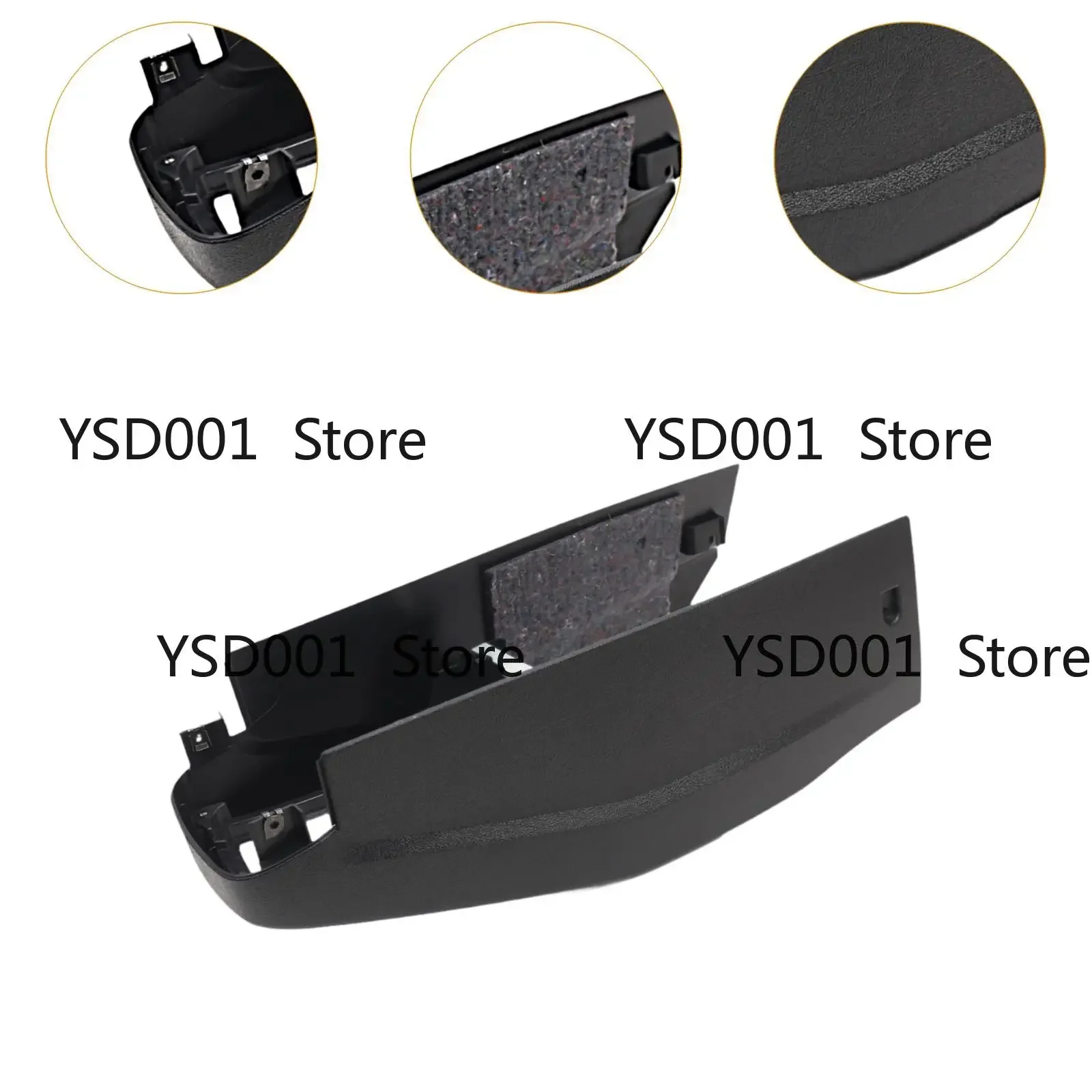 VW Golf/Jetta 1999-2005 Center Console Trim | 1J1863201L/1J1863201D OEM Replacement | Central Channel Saddle Trim