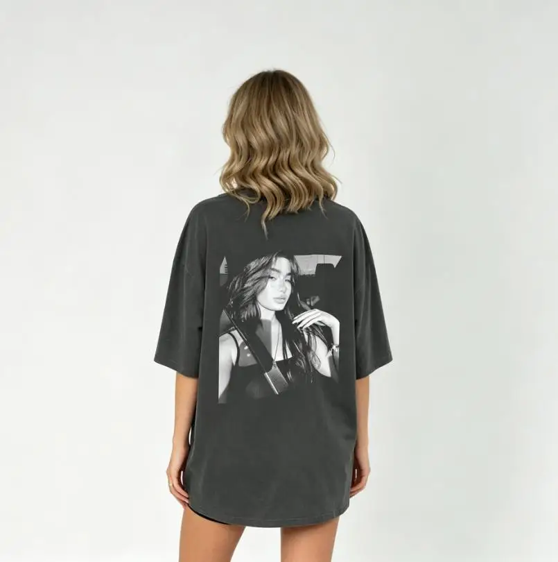 Personalized Picture Custom T Shirt Vintage Photo Design For Women Upload Own Image Holiday Gift