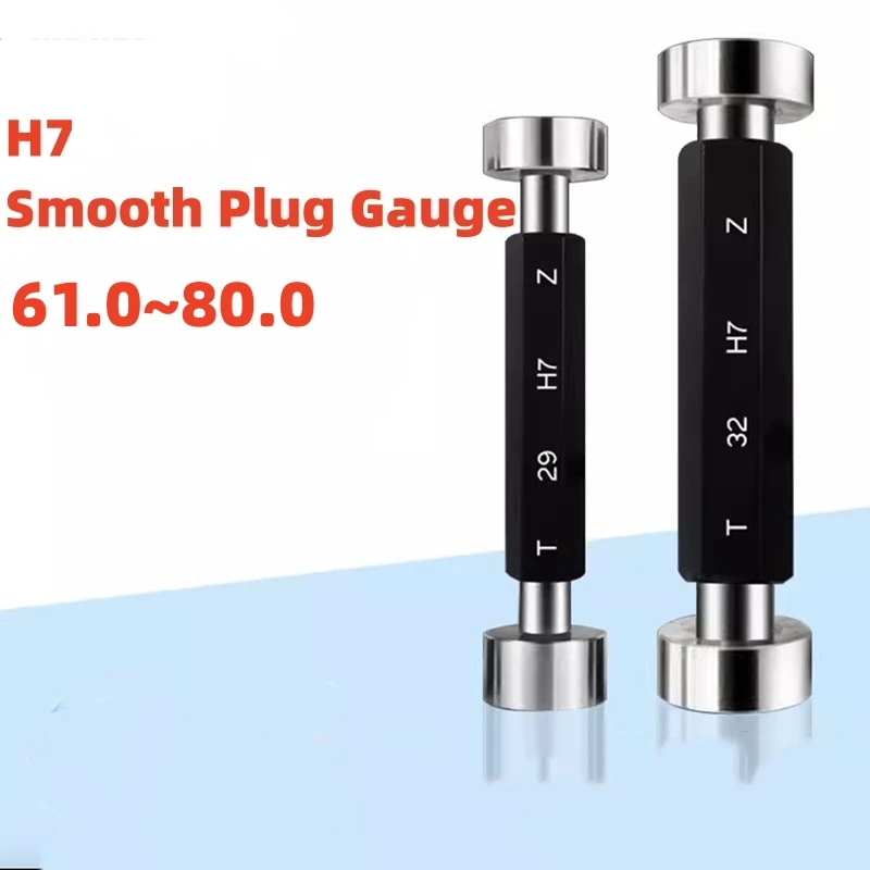 

1PCS Φ61-80mm Smooth Plug Gauge Smooth Gauge GO and NOGO Inner Diameter Gauge Aperture Gauge Inner HoleGauge High Precision H7