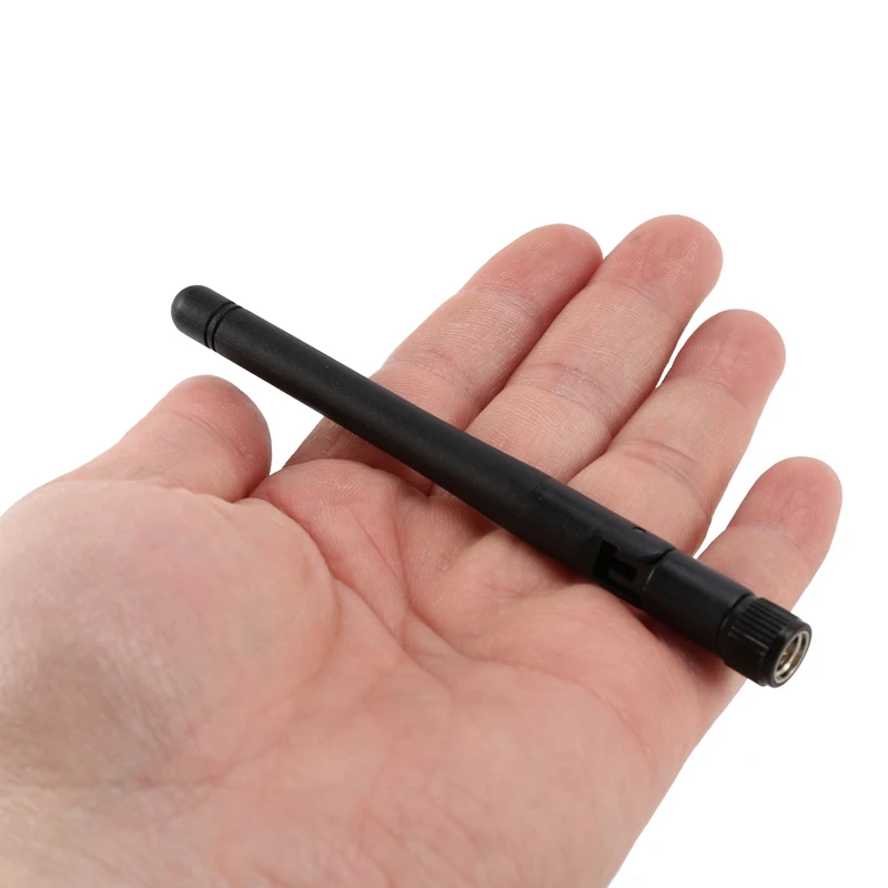 Antena Omni WiFi com Conector de Plugue Masculino RP SMA para Roteador Sem Fio, Preço de Atacado, 2.4G, 5G, 5.8GHz, 2Dbi, 1Pc