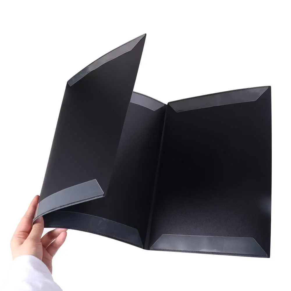 Carpeta de Partituras de Piano Plegable en Cuatro Partes, con Espacio para 4 Páginas, para Partituras, Notas de Escritura y Almacenamiento, Práctica y Conveniente