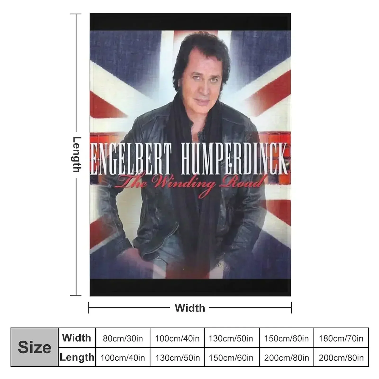 Engelbert country rock singer Throw Blanket Beautifuls Soft Big Blankets