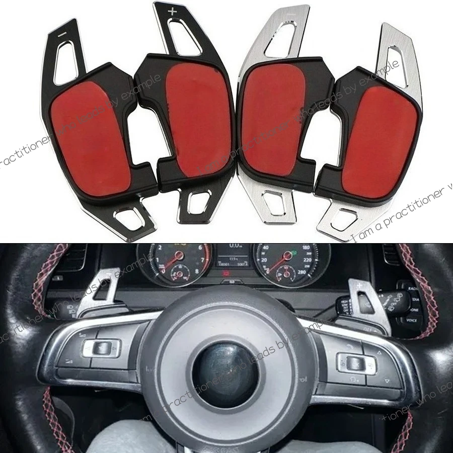

Car Steering Wheel Shift Paddle Shifter for Volkswagen VW GOLF GTI R GTD GTE MK7 7 POLO GTI Scirocco Tiguan Rline PASSAT T-ROC