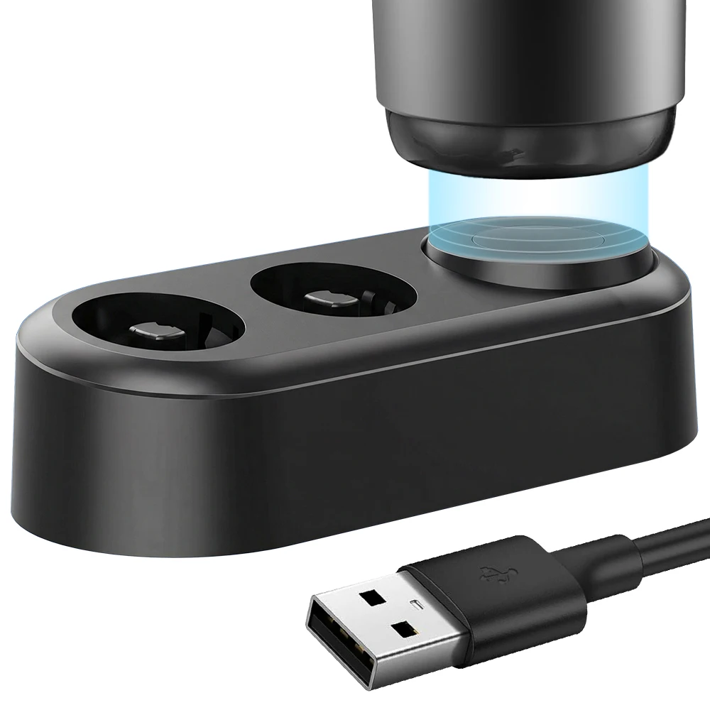 

2 in 1 Magnetic Charger Base with Brush Head Holder Compatible with Oral B iO 7/8/9/10 Electric Toothbrush, Fit for Home, Travel