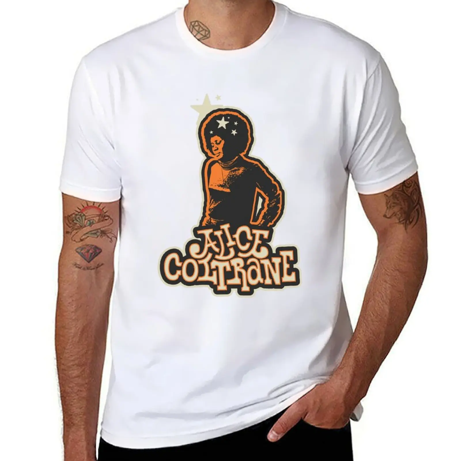 

shirts Transcendence: T-Shirt Tribute man Coltrane cotton with Style A t the Maestro Alice - Jazz to for Elevate Your