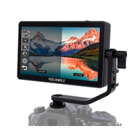 FEELWORLD F6 Plus V2 6' On-camera DSLR Field Monitor Touch Screen Monitor with HDR 3D Lut IPS FHD 1920x1080 4K Video Focus Assis
