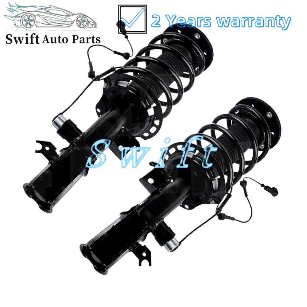 

2x Front Shock Strut Assys w/Electric Set For Lincoln MKX 2016-2018 F2GZ18124-V F2GZ-18124-AT