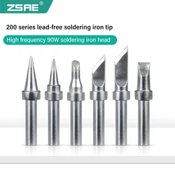 200 Series Soldering Iron Head Lead-free Tips Soldering Station Welding Tip 1PCS