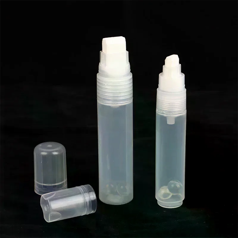 Refillable Ink Plastic Empty Pen Rod Repeatable Reusable Tube For Graffiti Pens Liquid Chalk Marker Paint Pen Accessories view 4