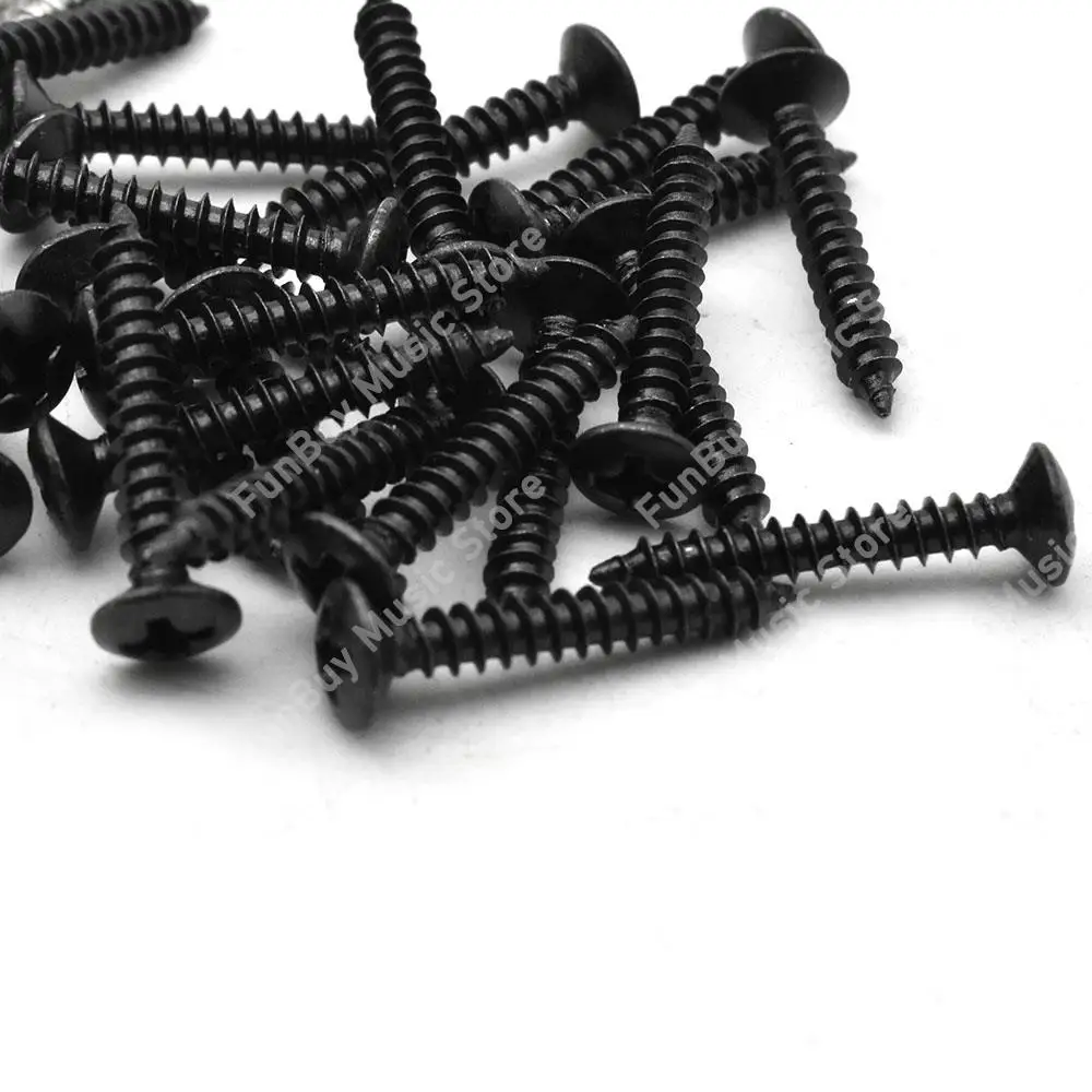 20pcs Electric Guitar Humbucker Pickup Ring Mounting Screws/Pickup Frame Fixing screw 3*20MM