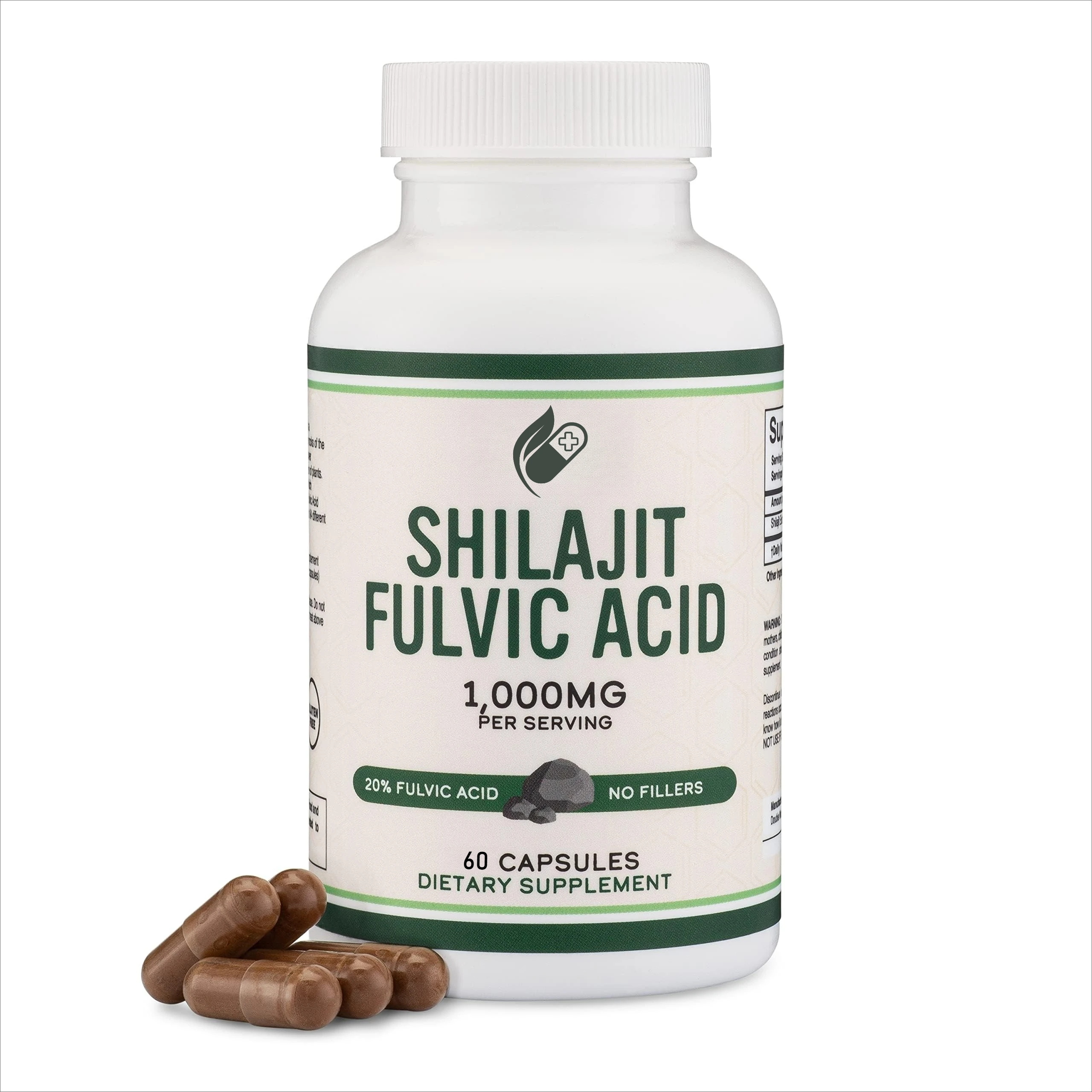 Pure Organic Shilajit Supplement - Fulvic Acid & Trace Minerals for Men and Women, Energy & Cognitive Bone Immune Health