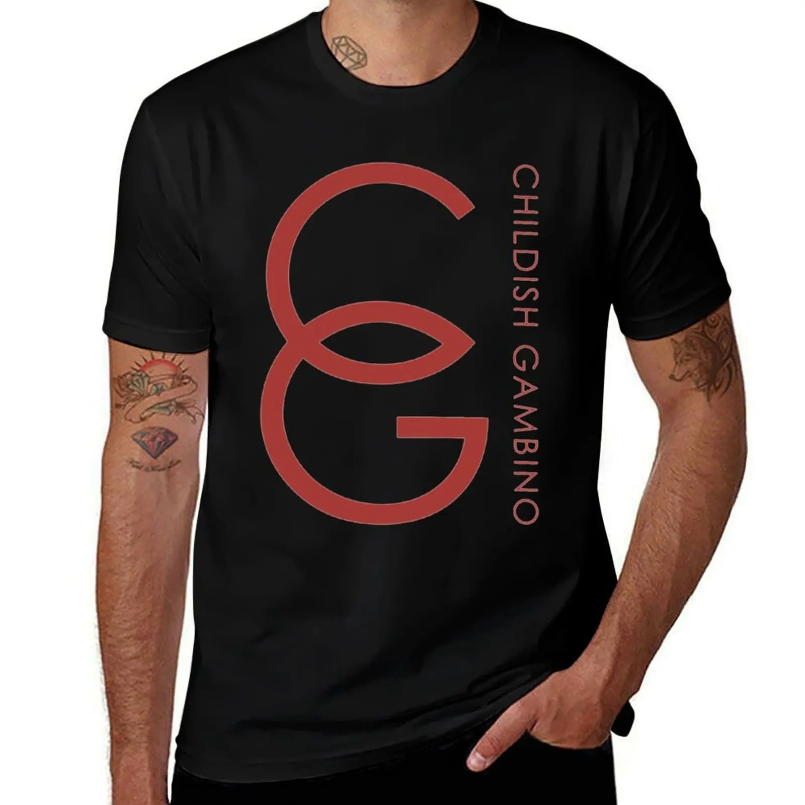

Birthday Gifts Childish Singer Rapper Dj Gambino Awesome For Music Fans T-Shirt Lightweight Running Sports T-Shirt
