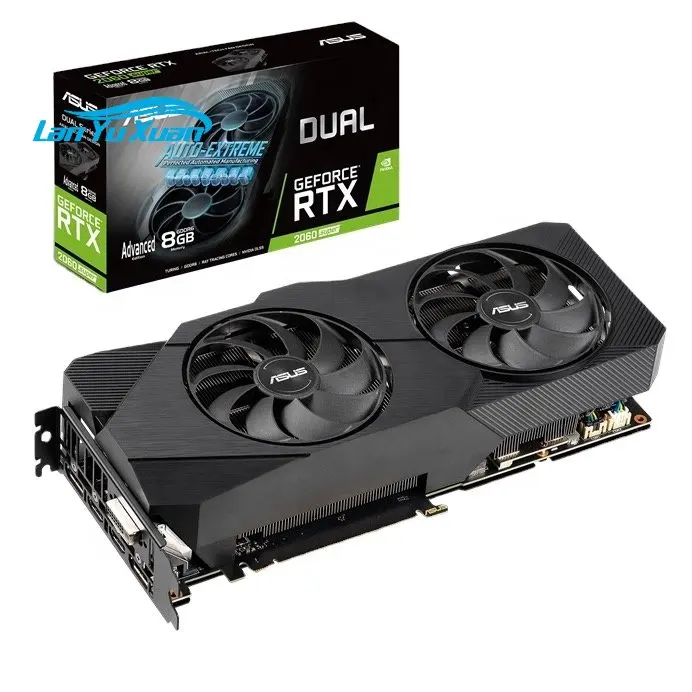 Graphics Card 4GB 6GB 8GB Gaming Video Card DUAL RTX2060 O6G EVO Gaming Desktop Computer