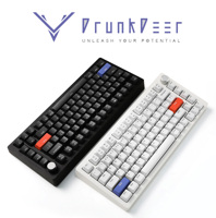 DrunkDeer A75 HE Magnetic Switch Gaming Keyboard Rapid Trigger Smart Speed RGB PC Gamer Varolant TKL Mechanical Keyboard