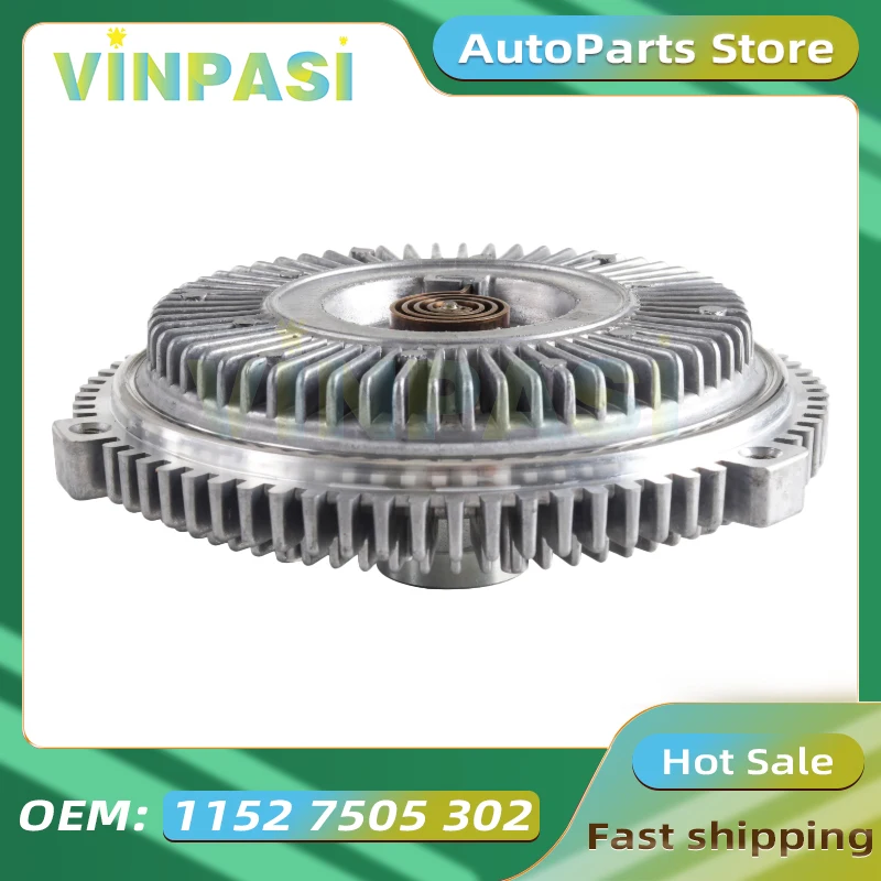 Radiator Cooling Fan Clutch Suitable for BMW 3 5 7 Series X5 Z3 E34 E36 E38 E39 E46 E53 Heat Sink Fan Clutch 11527505302