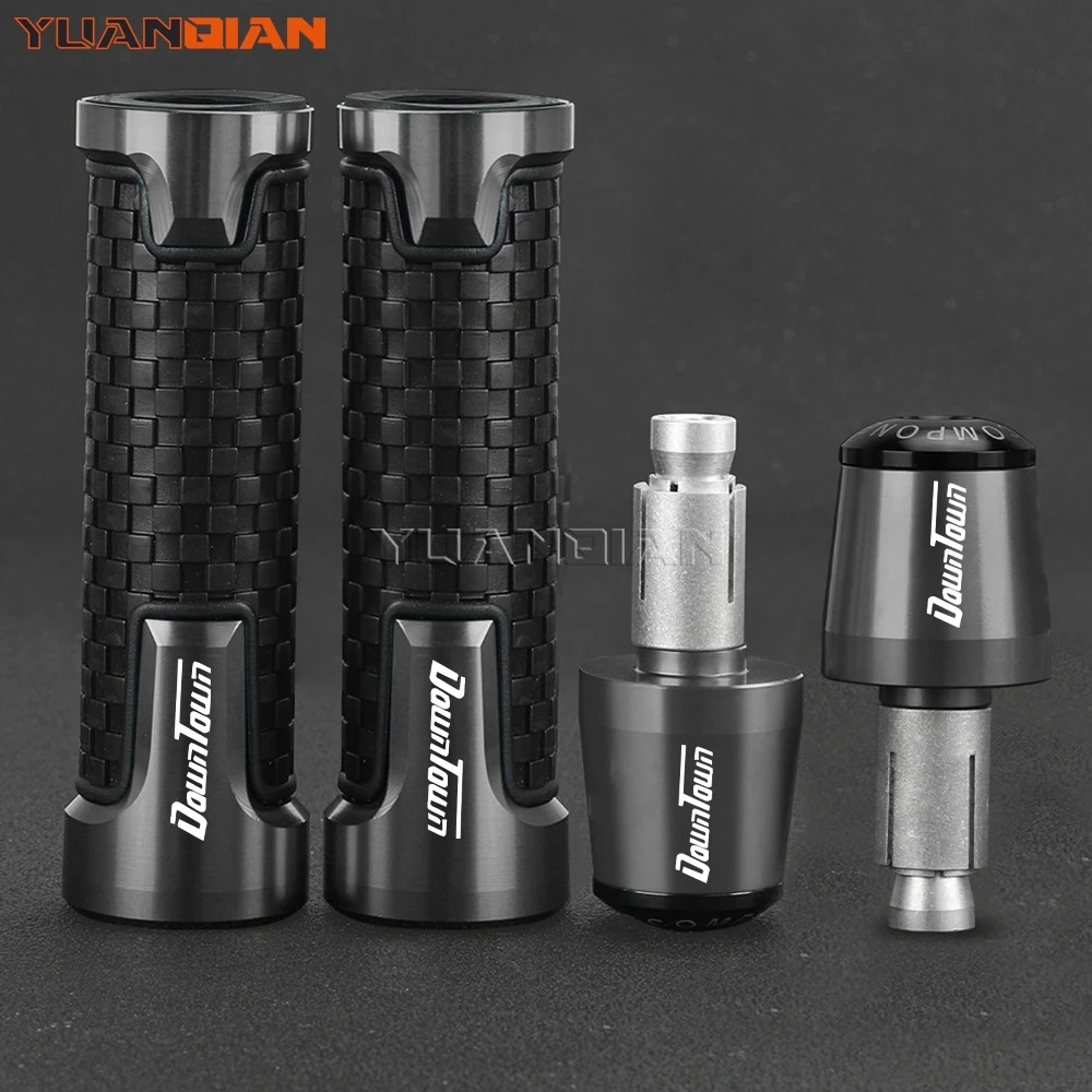 

2023 2024 Motorcycle Handlebar Grips Hand Handle grip Ends Plug For KYMCO Downtown DT 200i 300i 350i 125 200 250 350 ALL YEARE