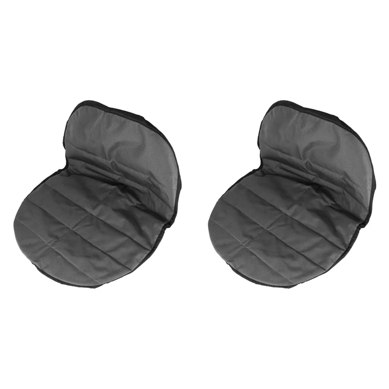 2Set Universal Riding Lawn Mower Tractor Seat Cover Padded Comfort Pad Storage Pouch Medium