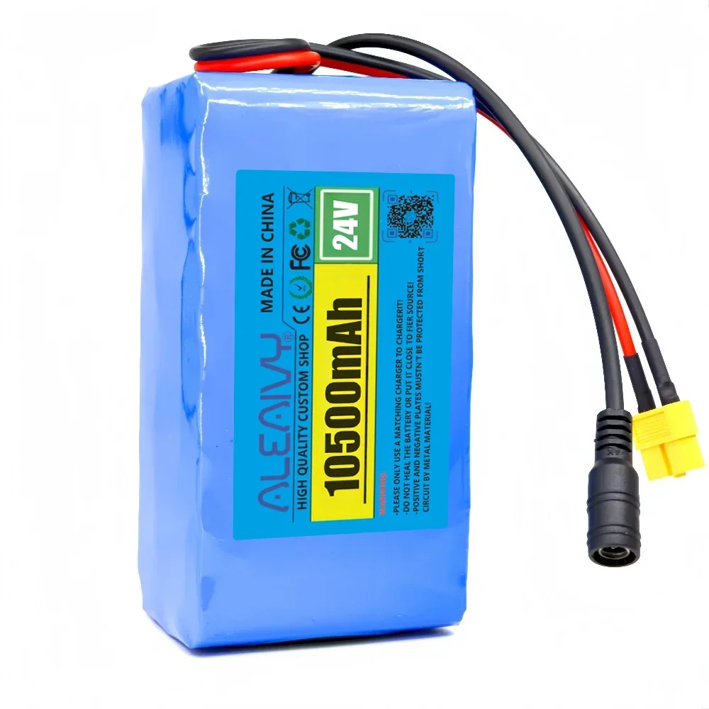 

24V Battery Pack for Wheelchair Motor Electric Mobility Devices 10.5Ah 7S3P 18650 Lithium Ion Battery 10500mAh with BMS