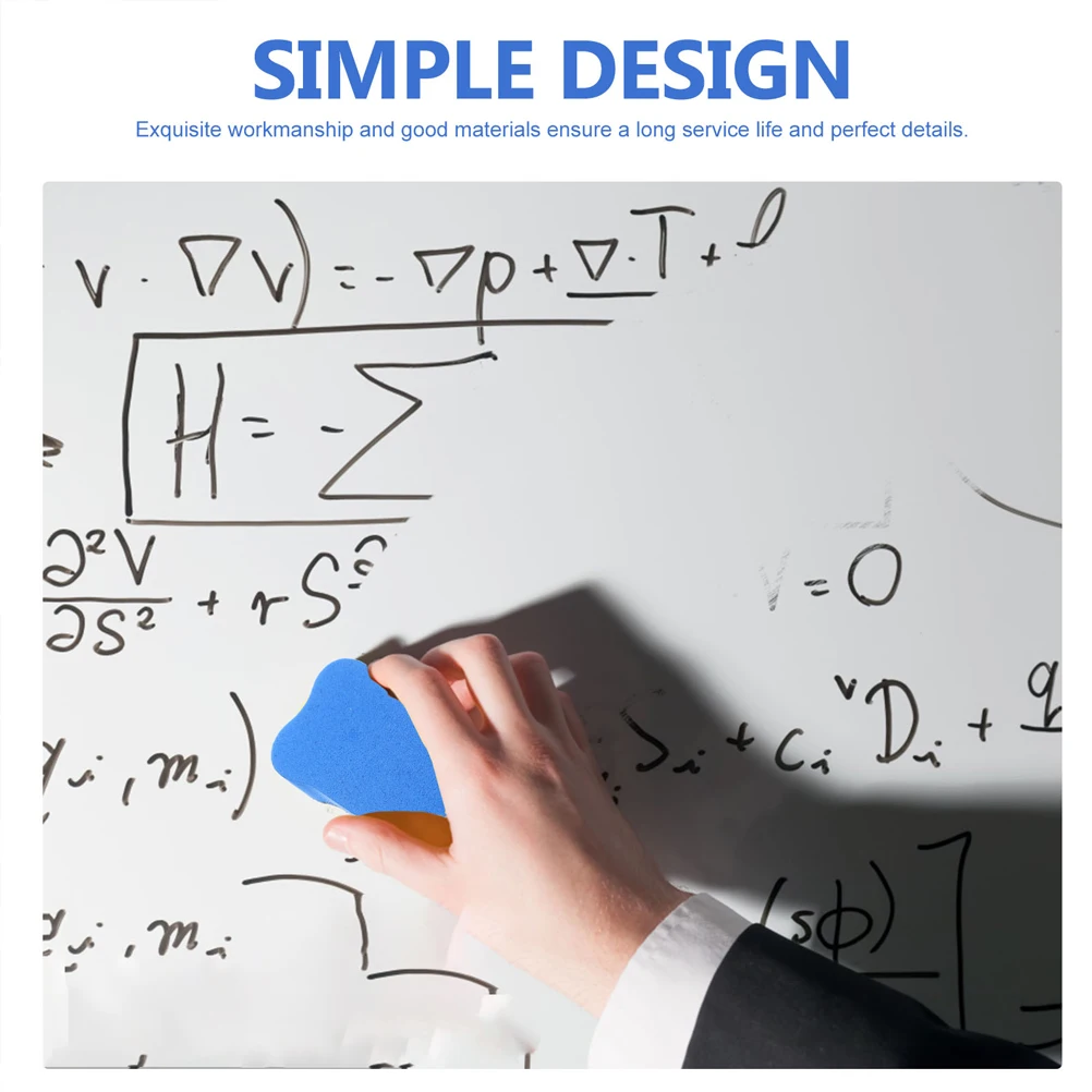 

24pcs Whiteboard Eraser Kids Dry Erase Classroom Supplies Mini Portable Bulk EVA Felt Bone Shaped Long Lasting Smooth Surface