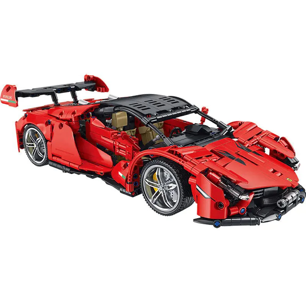 Technical 1:14 Scale Italian 2.4hz Remote Control Super Sport Car Stallone Build Block Model Racing Vehicle Steam Brick RC Toy