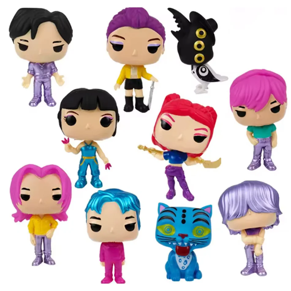 Figuras de cazadores de demonios Kpop, modelo de Pvc, Nang de figuras de Anime, estatua, escritorio, en vele dingen,