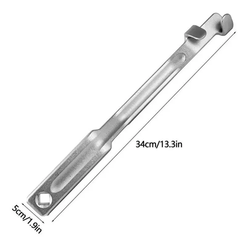 Sleutel Extender Adapter Verlengstang Tool Met Klein Universeel Vierkant Gat Allen En Socket Universele Koppelspanner Verlenging