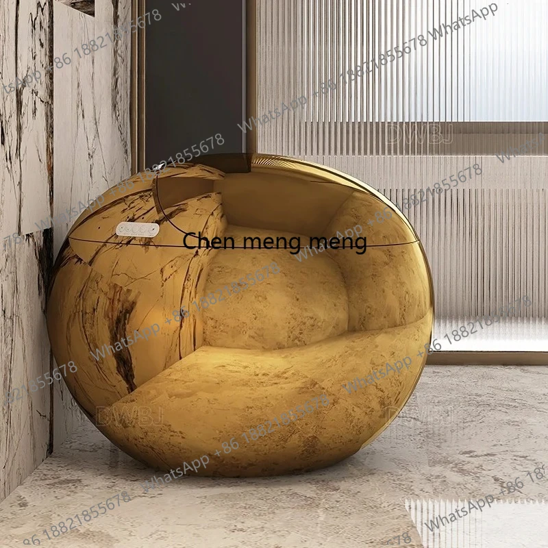 Luxury High-End Golden Egg Commode Intelligent Sanitary Wares Bathroom Technology Floor Mounted Wc Gold Smart Toilet Seat Bowl
