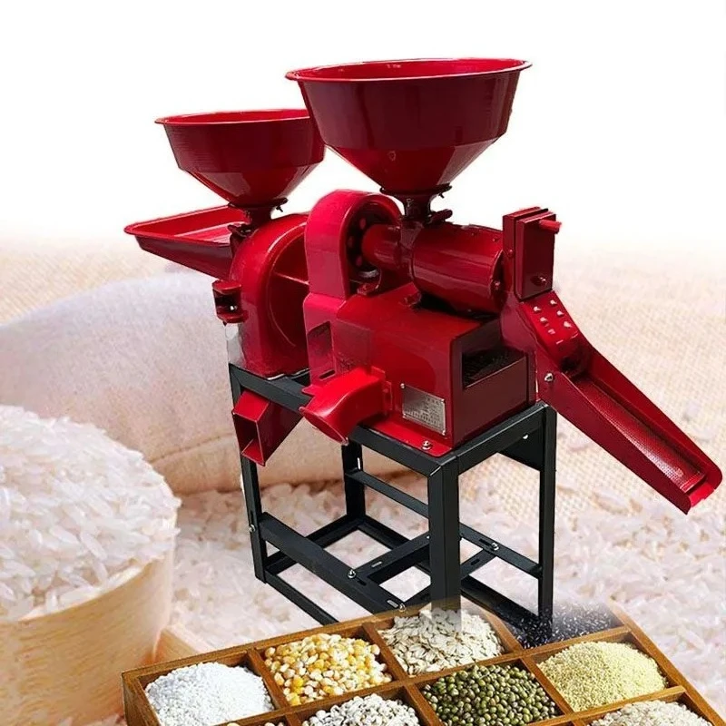 New household small rice mill, peeling machine, rice crushing machine