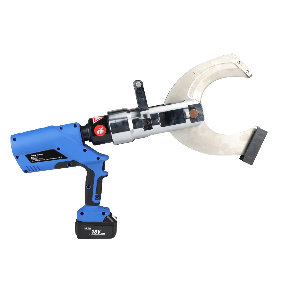 EZ-135C Battery Powered Hydraulic Cable Cutting Tool Cable Cutter For CU/AL Cable