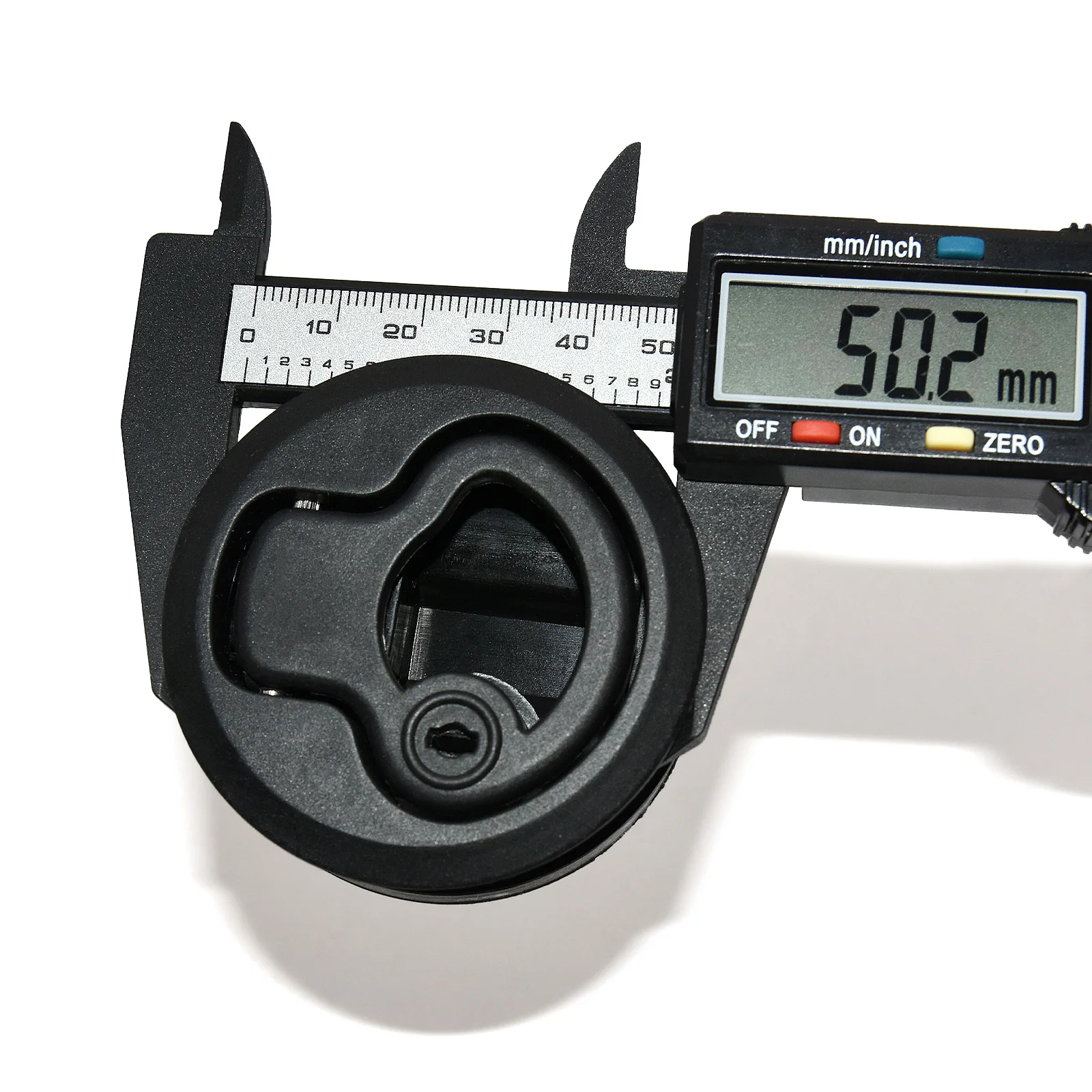 قفل بلاستيك مستدير مع مفتاح ، باب مزلاج بحري ، قفل خزانة ، باب دافق ، خزانة ، فتحة لليخوت RV ، ملحقات قارب ، 1 ks #3