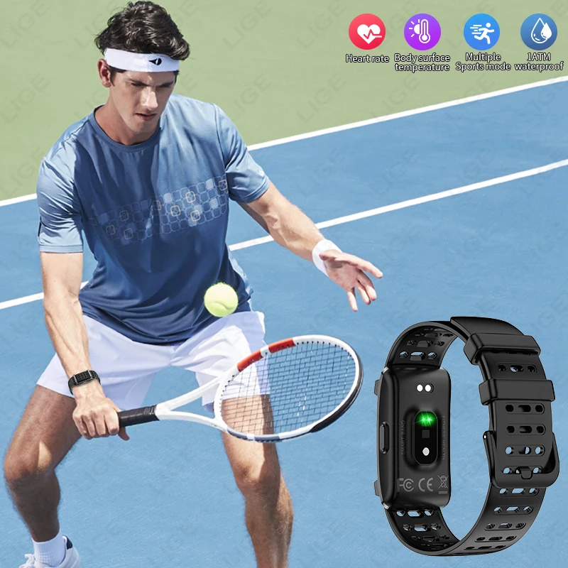 

2026 No Screen Smart Watch Smart Bracelet Heart Rate Monitor Pedometer Sport Fitness Tracker For Men Women Electronic Bracelet
