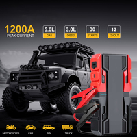 New 1200A Car Jump Starter Battery Power Bank for Car Starter Portable Emergency Booster 12V Auto Starting Device Petrol Diesel