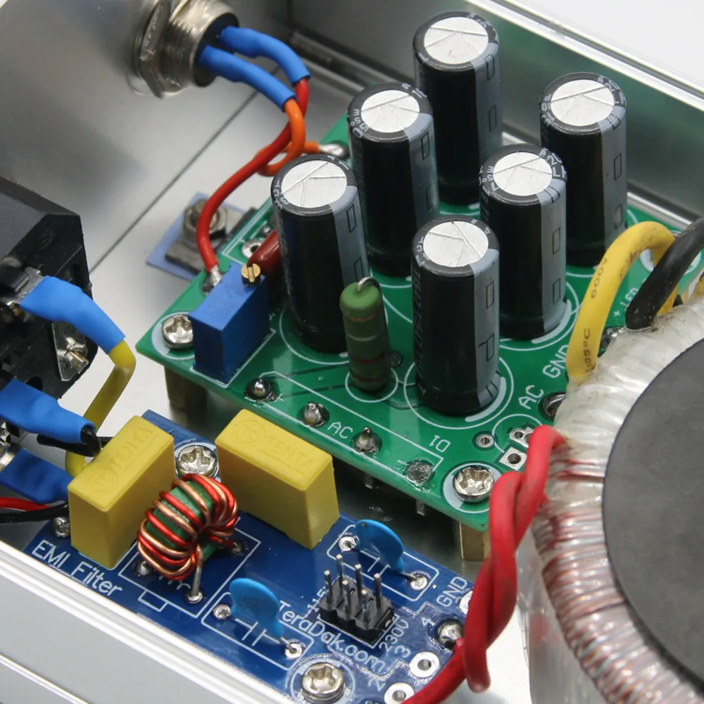 HiFi TeraDak Hi-End 30W Toroid PSU Regulated Linear Power Supply DC5V-DC15V Audio Adapter view 6