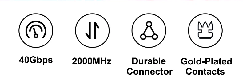 Samzhe Cat8 Ethernet-Kabel SFTP 40 Gbit/s 2000 MHz RJ45-Netzwerkkabel Vergoldeter Anschluss für Router-Modem CAT8/7/6 LAN-Kabel – Detail 2