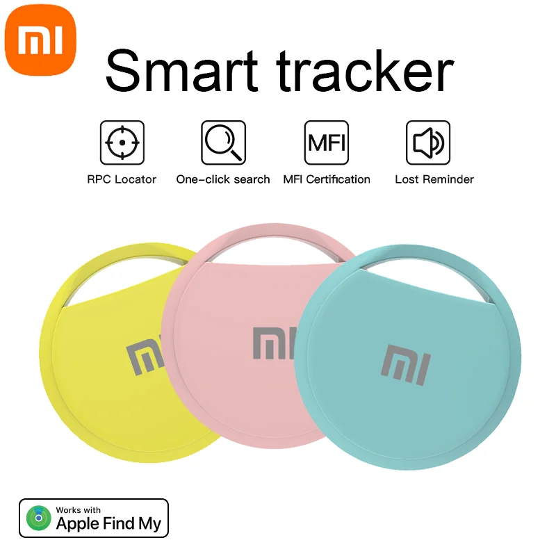 

GPS-трекер Xiaomi для телефонов Android работает с Google Find My App Key Finder Pet Smart Tag для Iphone Samsung Pixel OnePlus НОВЫЙ