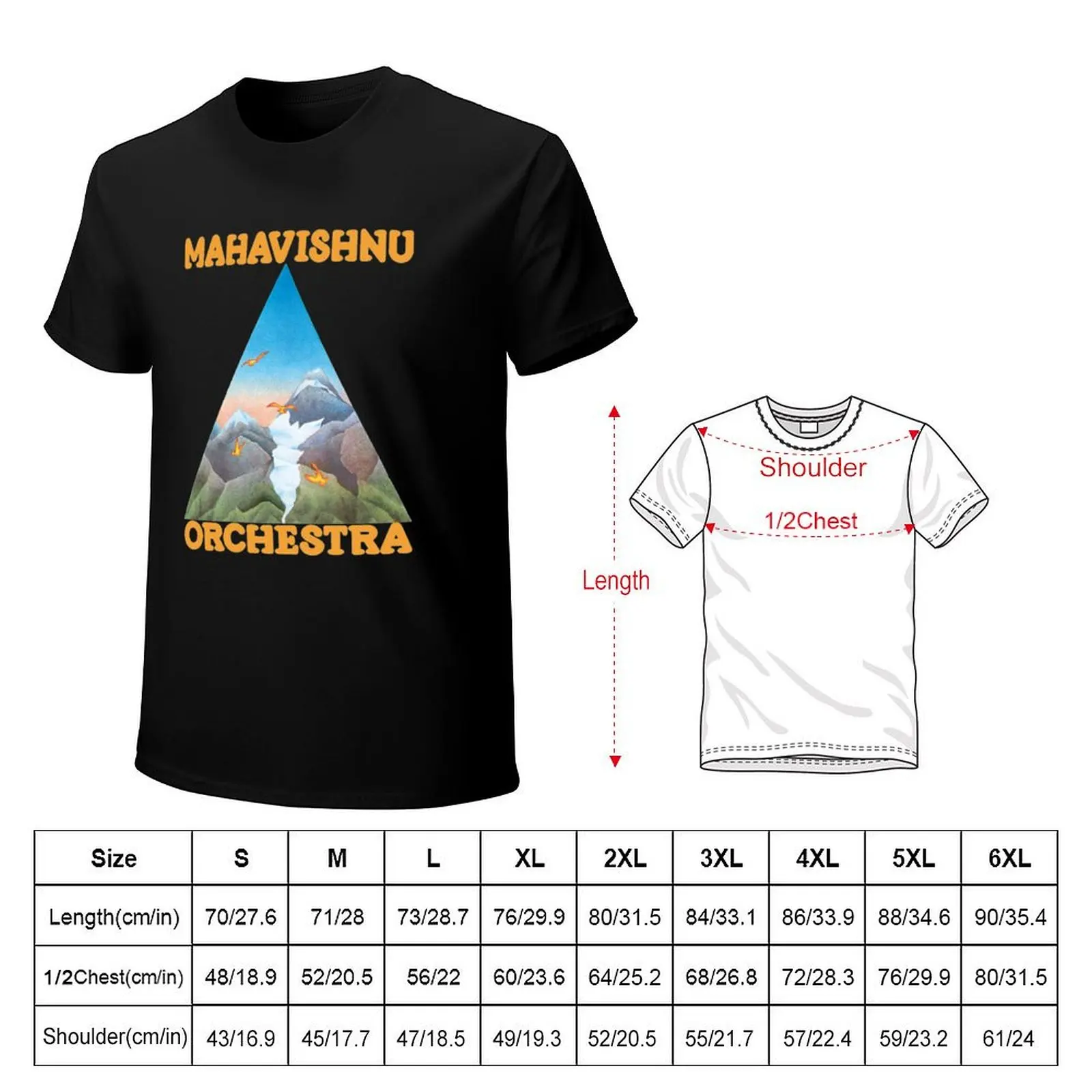 Mahavishnu Orchestra Classic T-Shirt Street Art Print Tee Shirt