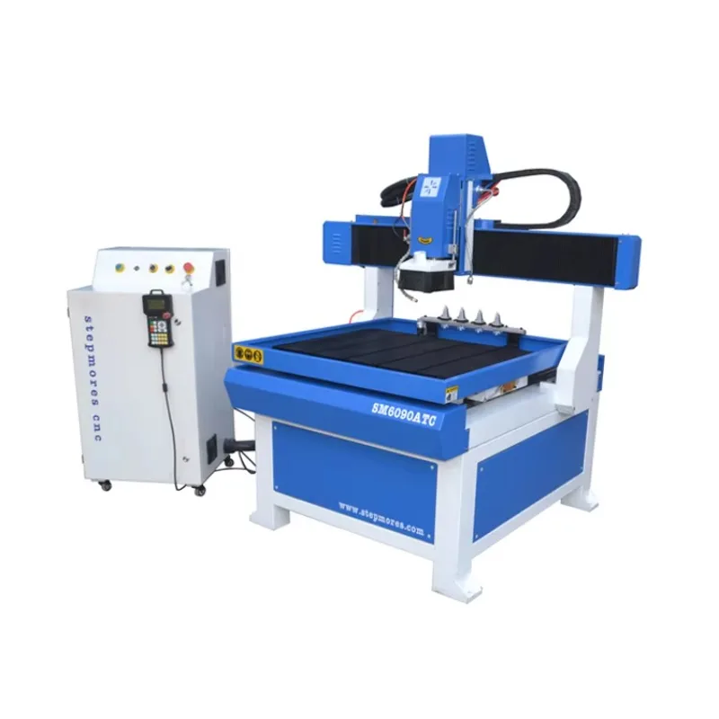 Aluminum Cutting Machine Router Cnc Auto Tools Changer 4040 6060 Metal Working Machine Cnc Atc