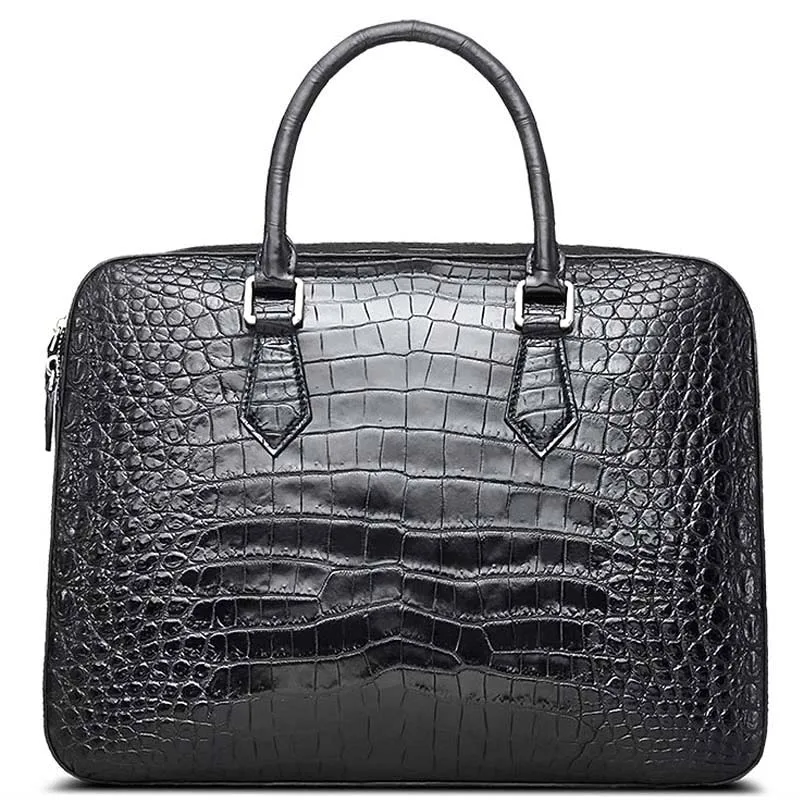 KEXIMA  new Thai crocodile leather bag  men handbag business briefcase men handbag