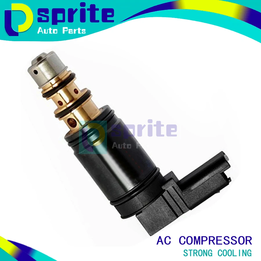 

Auto AC A/C Compressor Control Valve For CITROEN C4 Berlingo 2008-2016 For PEUGEOT 308 Denso 6SEL16C AC Compressor 5SEL12C
