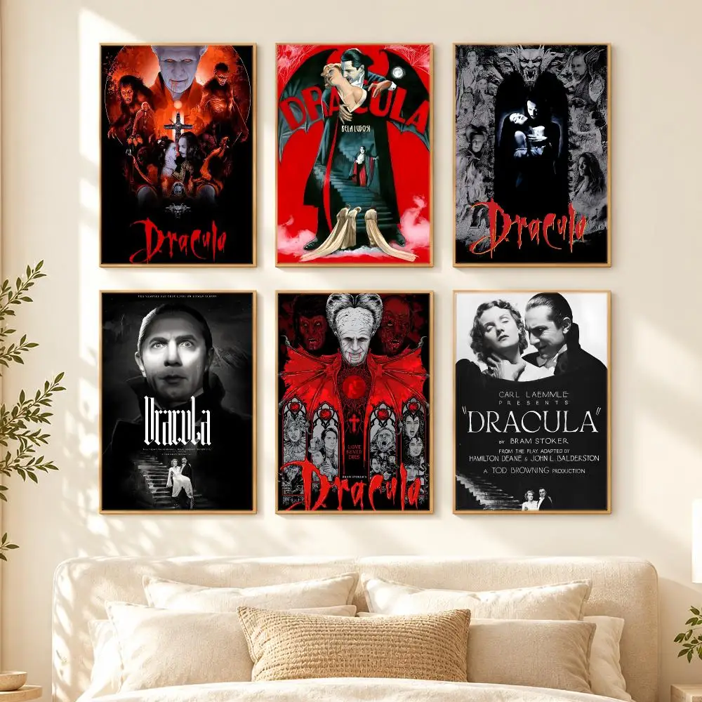 movie Dracula Poster Poster HD Printing Cozy Nordic Style for Home Decor for Living Room Bedroom Cafe Gift