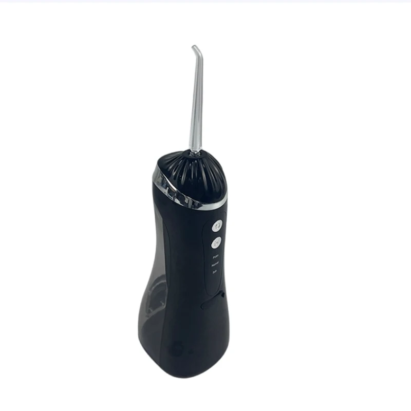 Portable teeth whitening floss device, water pick floss brush, cordless oral irrigation machine, water floss oral tool