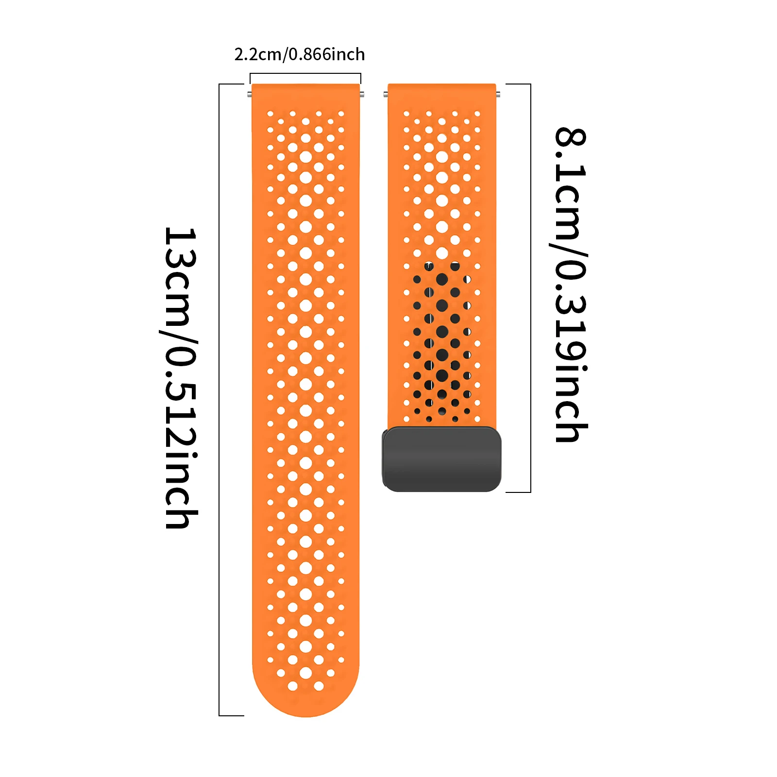 22mm Silicone Strap For Xiaomi - огляд і ціна Silicone Watch Band 22Mm